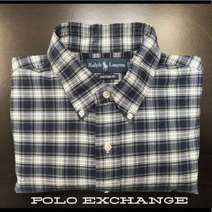 Polo Ralph Lauren 100% Cotton Custom Fit Shirt